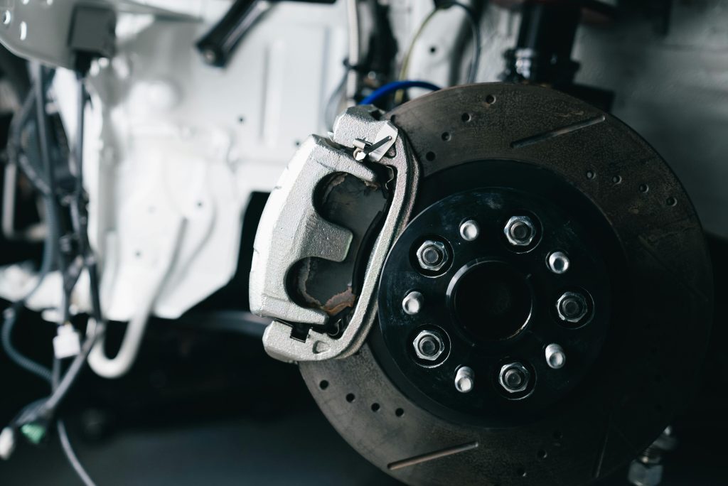 rear brakes locking up while driving